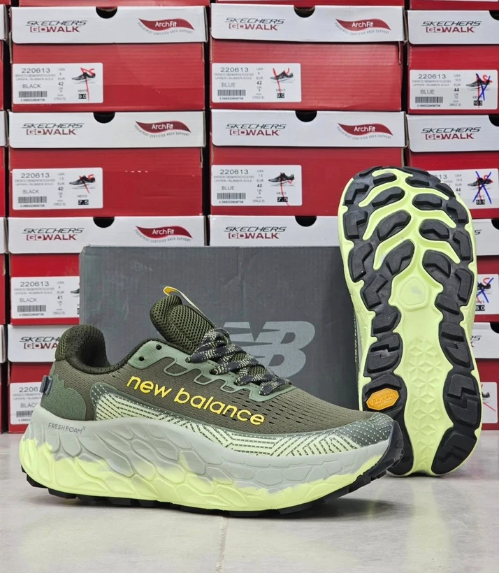 کتونی نیوبالانس فرش فوم تریل وی ۳  سایز ۴۰ تا ۴۵  New balance fresh foam x more trail v3