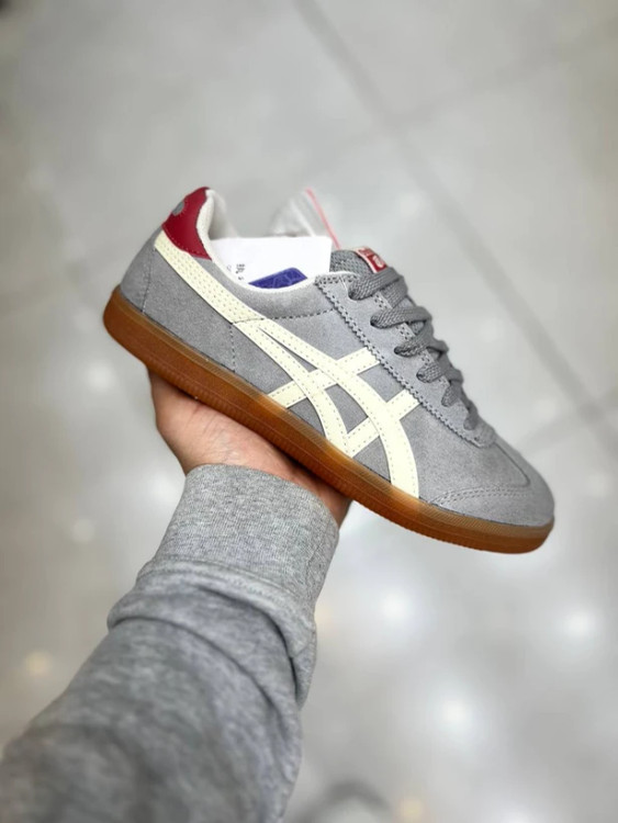 کتونی اسپرت رانینگ اسیکس تایگر سایز 37 تا 45 طوسی ASICS TIGER