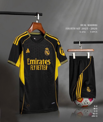 تیشرت فوتبالی پلیری آدیداس رئال مادرید 2025/26 سایز S تا ADIDAS REAL MADRID 2025/26 2XL