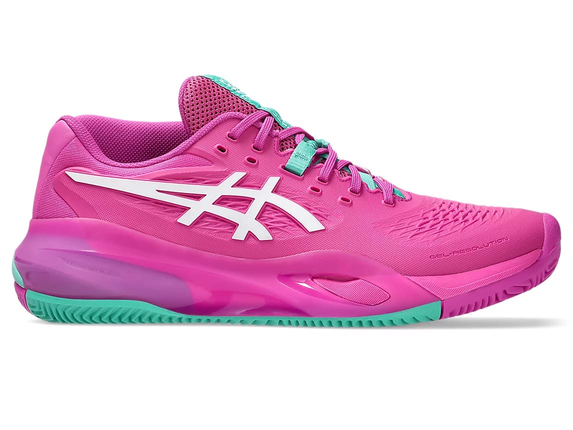 کتونی آل کورت و پدل اسیکس ژل رزولیشن ایکس سرخابی سایز ۳۶ تا ۴۲ Asics Gel resolution X